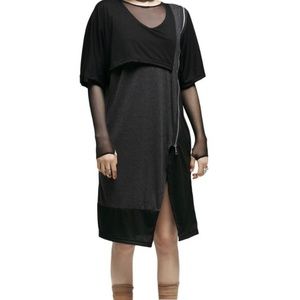 MNML Black and Gray Women's Tunic